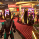 There are slot machines. You can spend real money in here. I don’t recommend it.